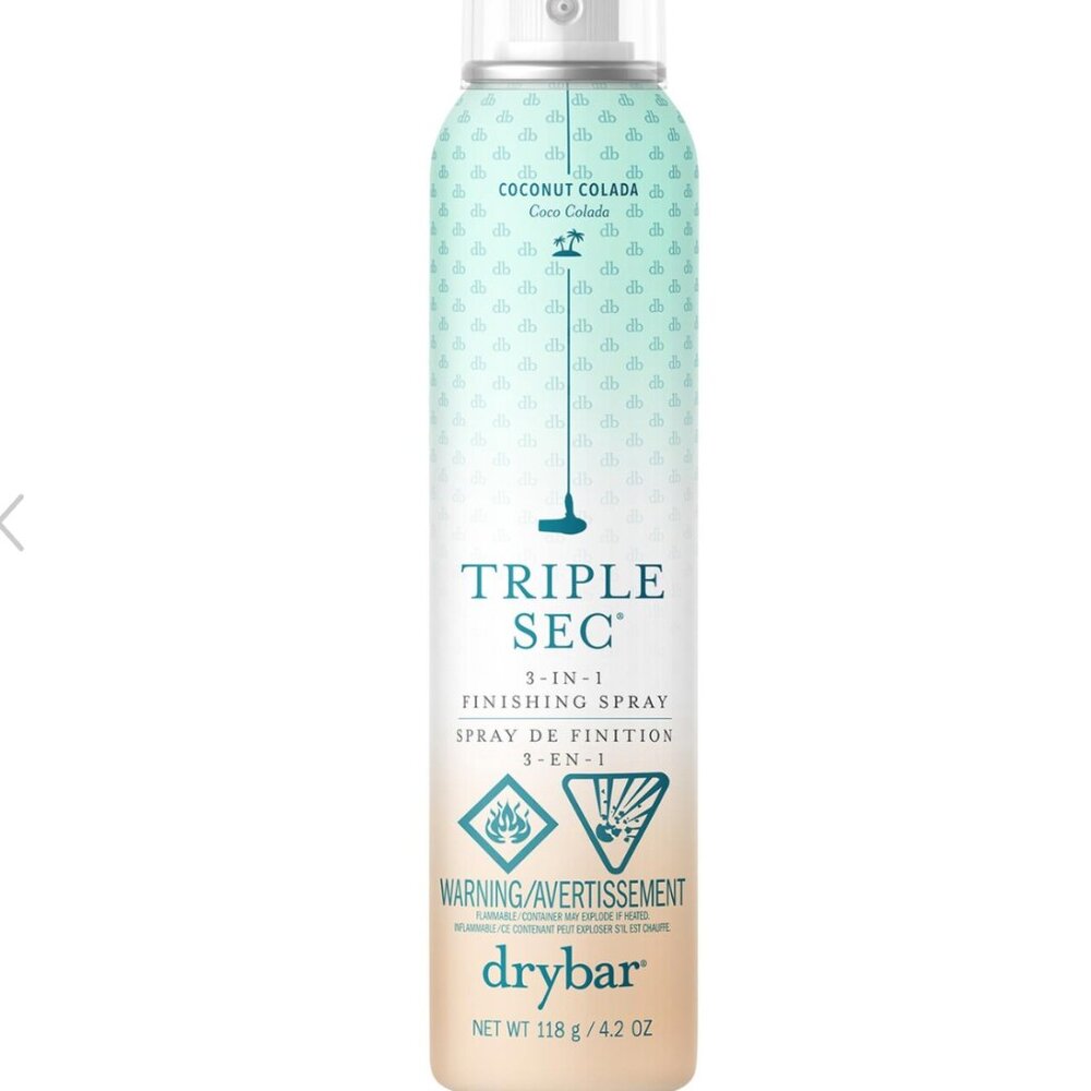 NEW Drybar Triple Sec 3-in-1 Finishing Spray in Coconut Colada limited edition!
